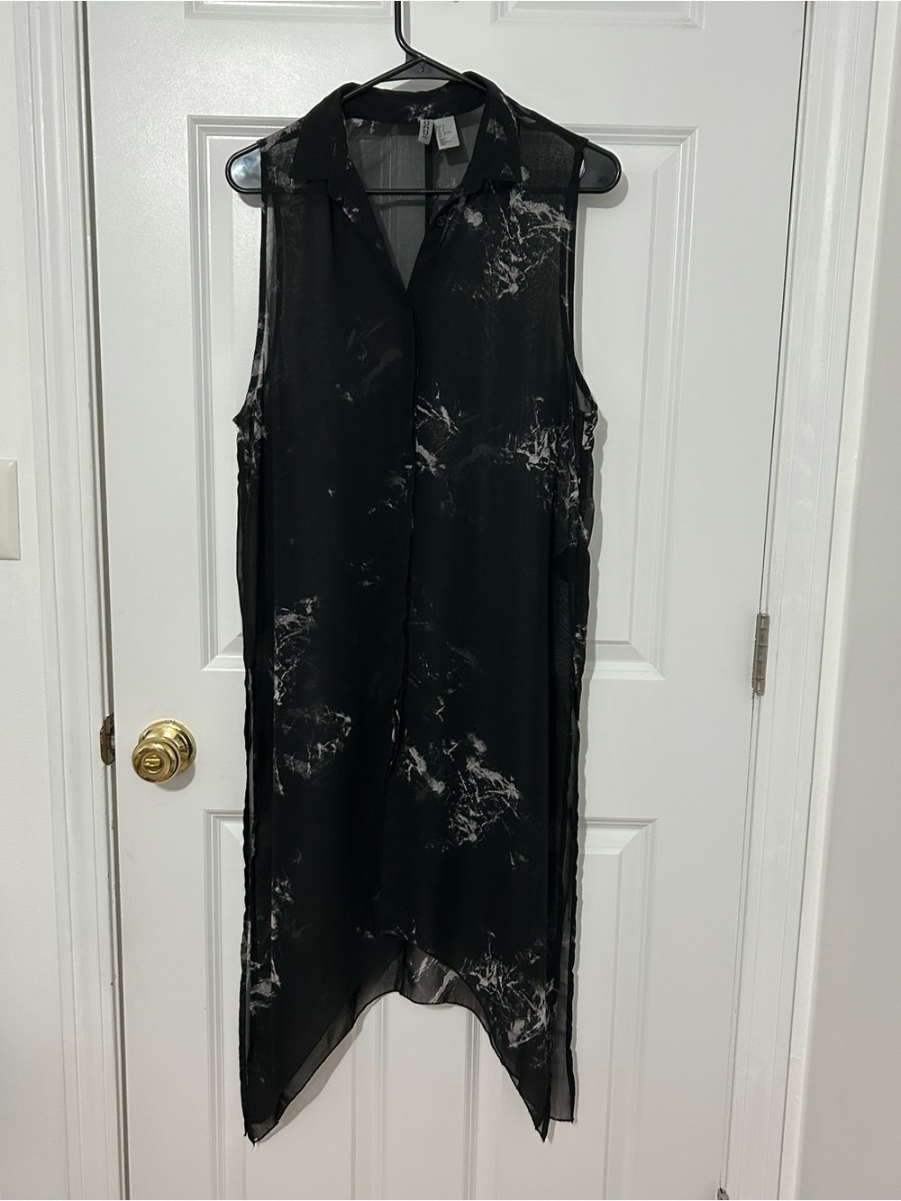 H&M button down dress